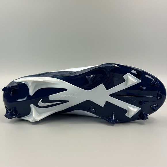Nike Alpha Menace 4 Pro Men Size 12 White Blue Football Cleats FD7037-104 NEW - Picture 5 of 6